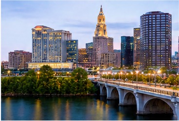 Hartford, Connecticut skyline